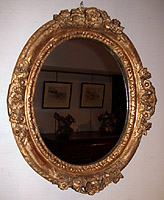 miroir cadre bois